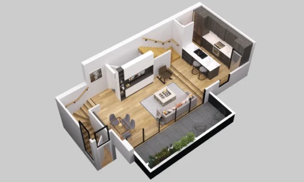 Contemporary Two-Story Loft