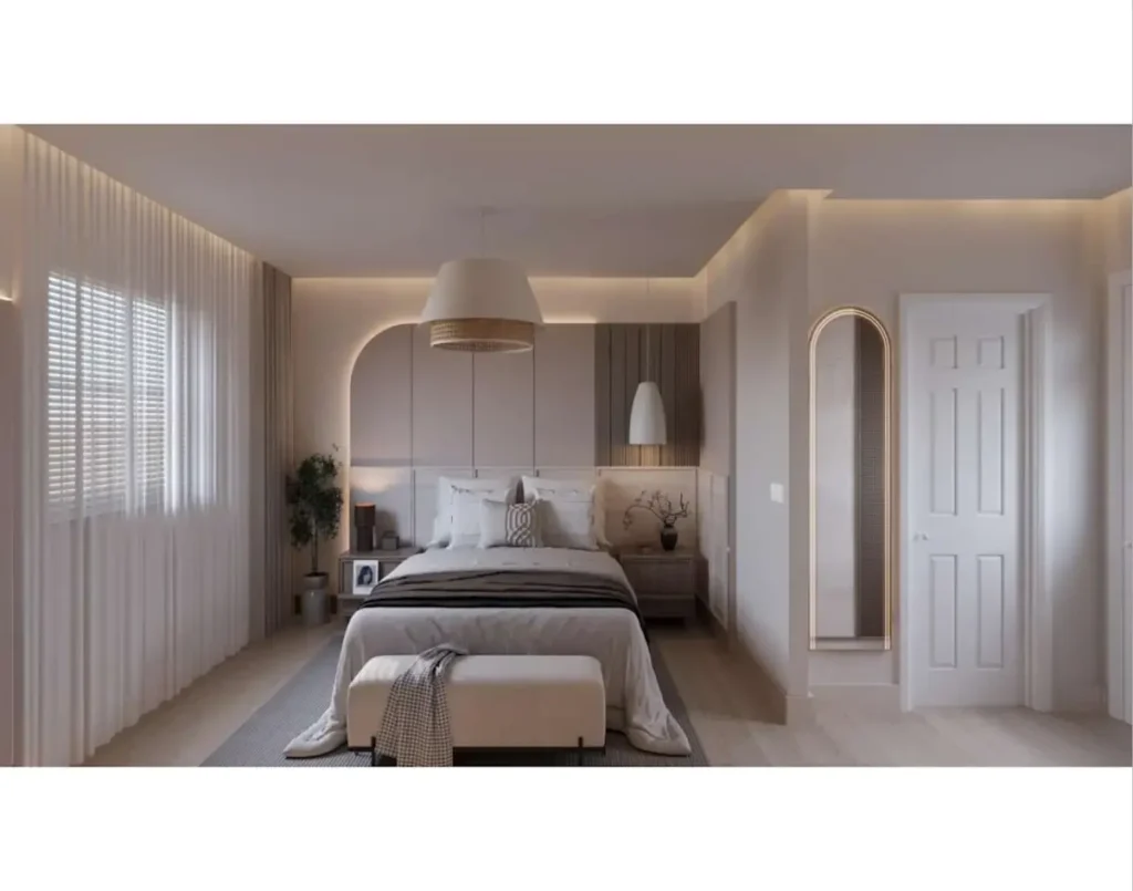 Arched Elegance Bedroom Suite