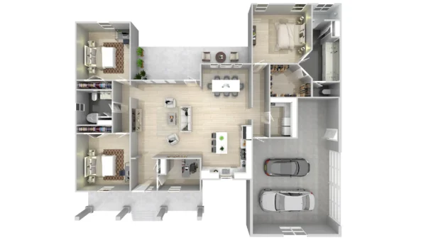 Suburban Family Home with Garage